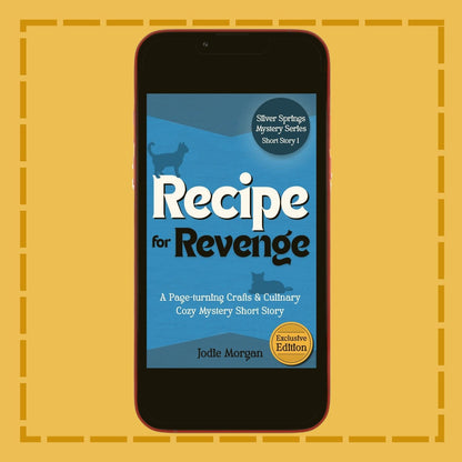 Recipe For Revenge on a phone.