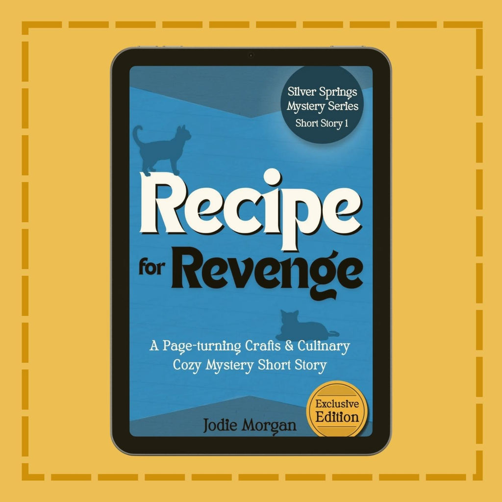 Recipe For Revenge on a tablet.
