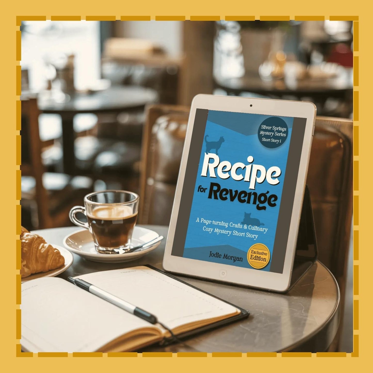 Recipe For Revenge on an iPad.