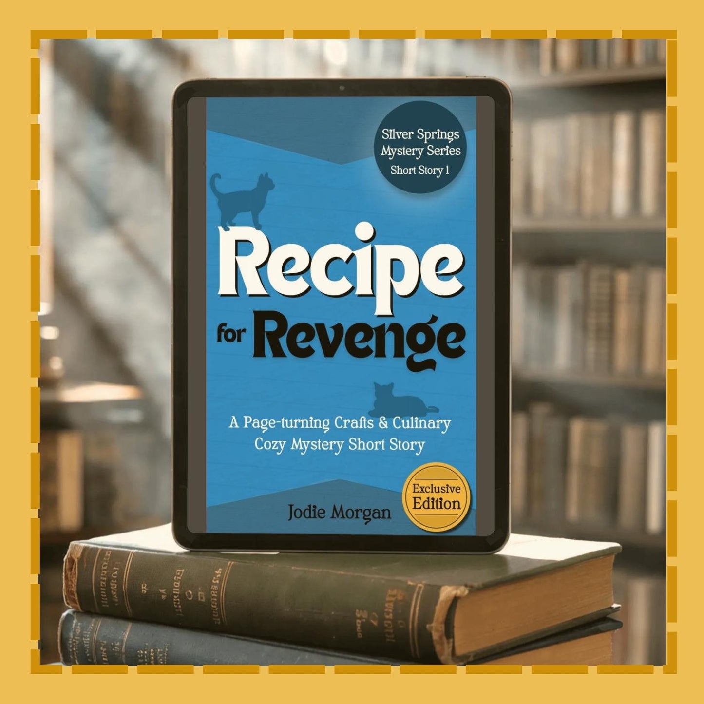 Recipe For Revenge on an iPad.