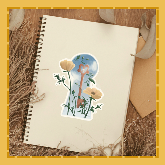Key To The Mystery Sticker